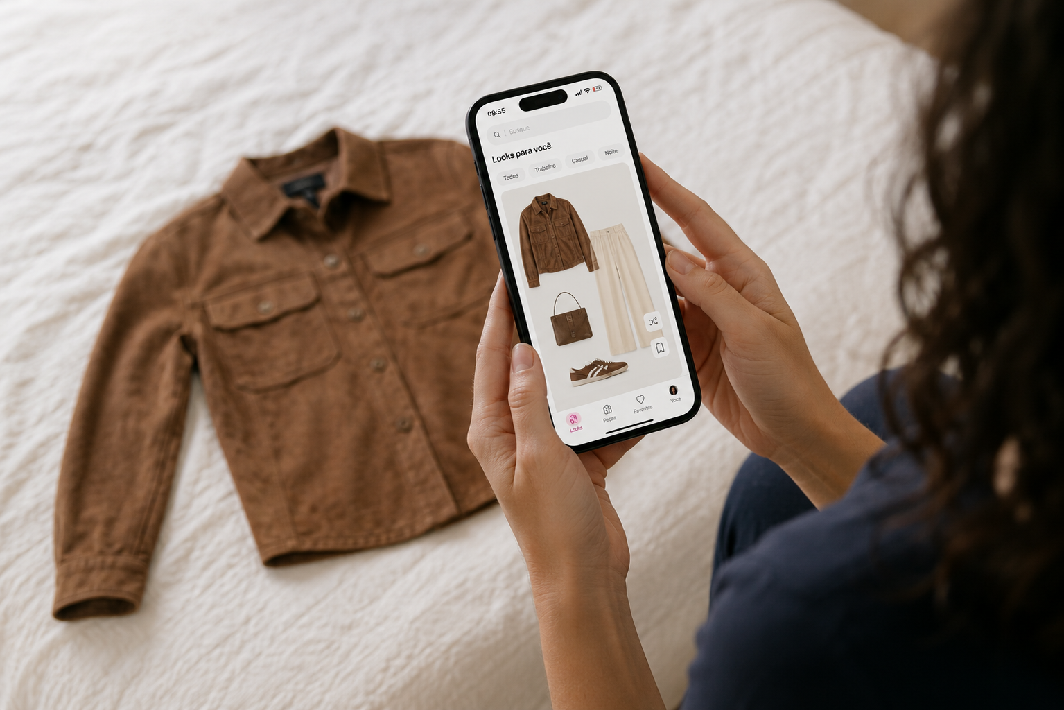 Digitalize seu guarda-roupa no app Doris